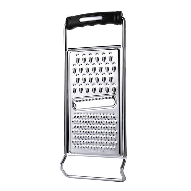 Rebanador de acero inoxidable, mango suave ergonómico multifunción de cocina para queso, limón, jengibre, patata, verduras, frutas