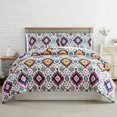 thumbnail image 2 of Bright Florals Oversized Premium Collection Duvet Cover Set, 2 of 9