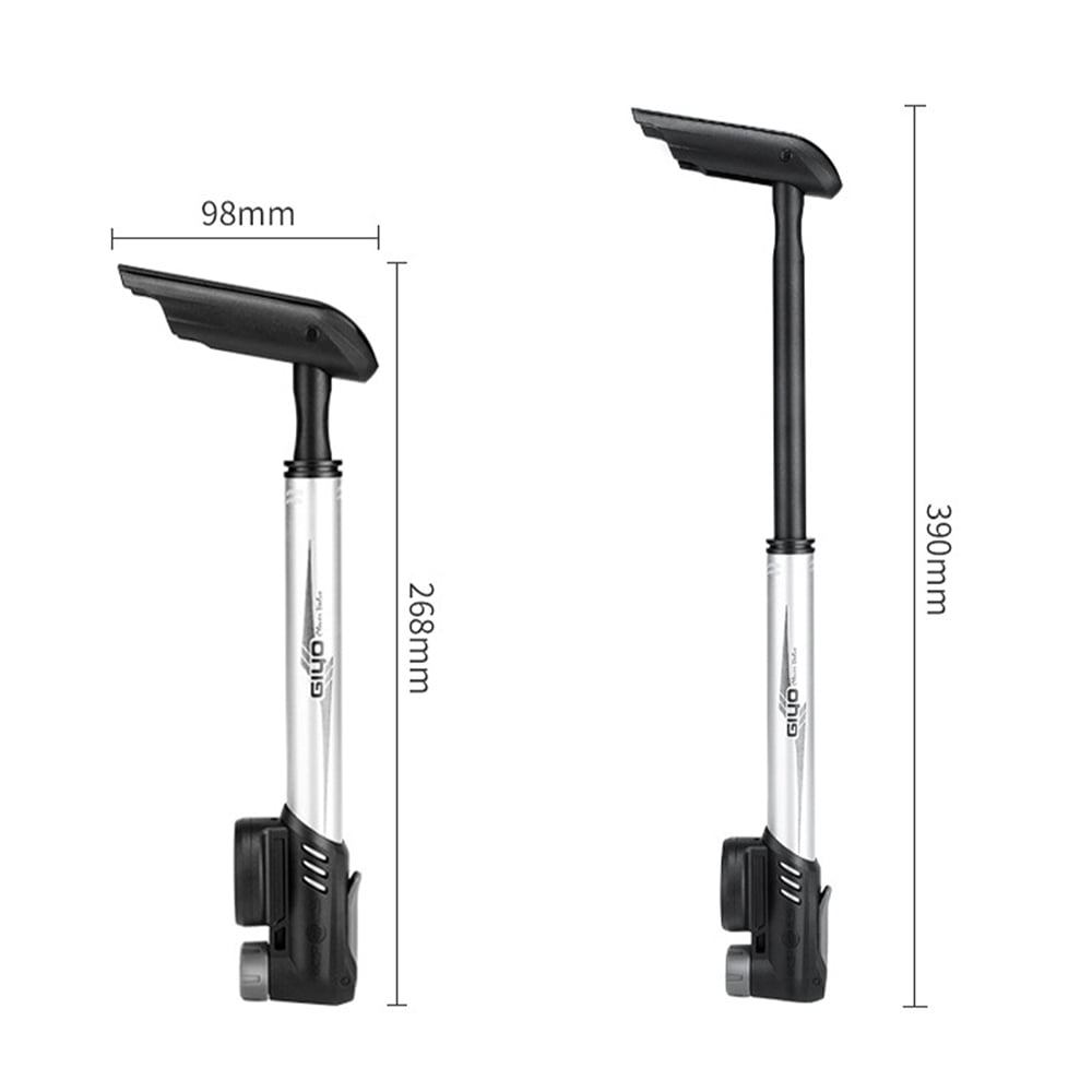 DeeCozy Mini Bike Pump with Pressure Gauge bike pump with pressure