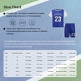 thumbnail image 7 of Kaerm Kids Basketball Uniform Team Practice Jersey Boys Athletic Tank Tops Number Vest and Mesh Blue 150, 7 of 7
