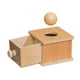 thumbnail image 2 of Caja de Monedas perfke Juguete de Caída de Bola de Aprendizaje de Madera Montessori, 2 of 7
