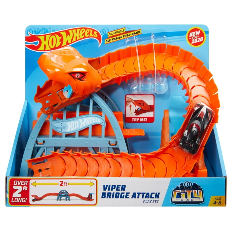Hot wheels city nemesis attack playset sales