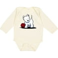 thumbnail image 3 of Inktastic Westie with Ball Boys or Girls Long Sleeve Baby Bodysuit, 3 of 5