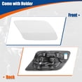 thumbnail image 4 of Tapa de boquilla limpiaparabrisas Unique Bargains para BMW E92 E93 328i 335I 335IS 2011-2013 Blanco, 4 of 7