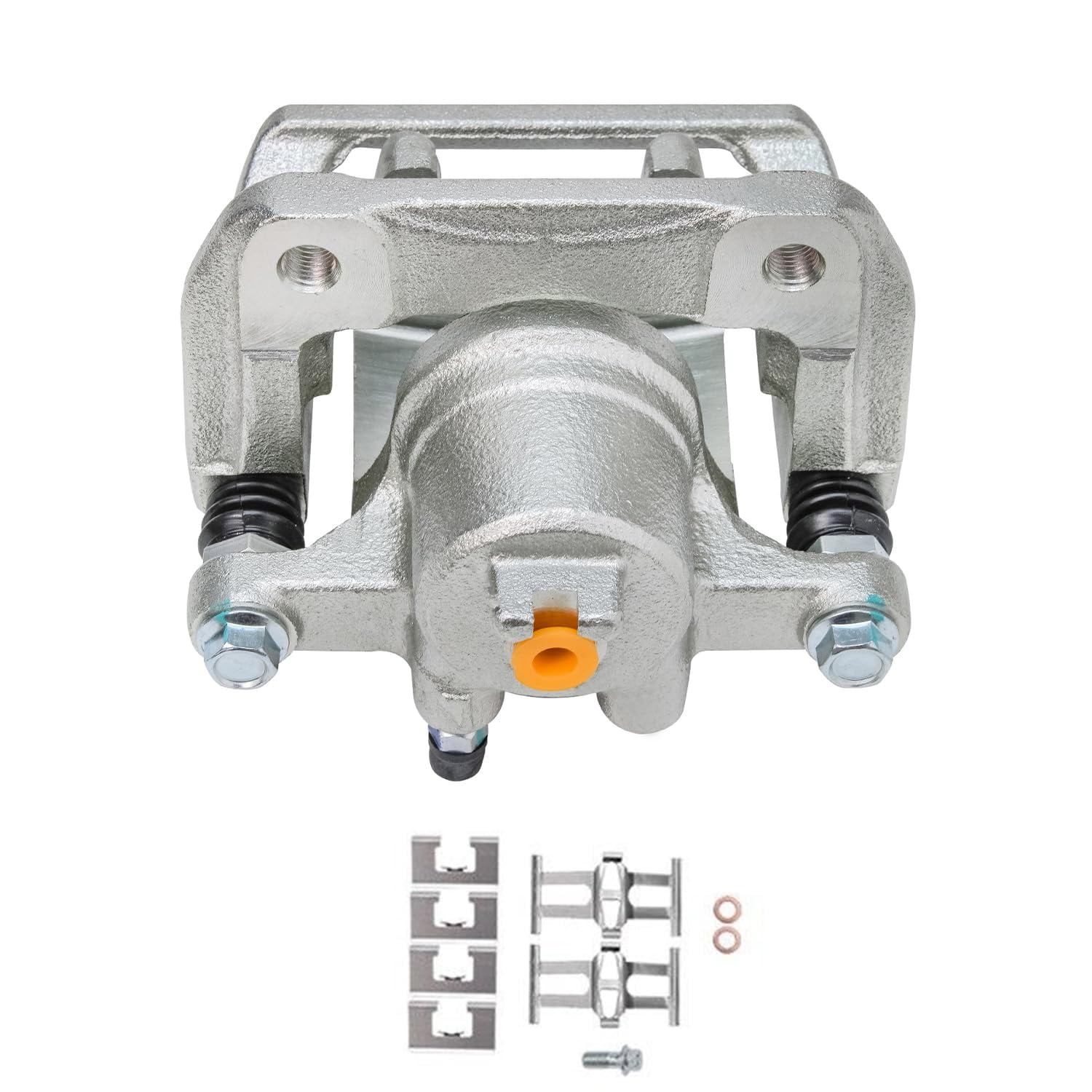 Detroit Axle - Rear Brake Calipers for 2003-2011 Honda Element 2001-2003 CL 1999-2008 TL Disc Brake Calipers with Bracket Replacement [Metal Piston Only Option Available]