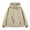 Beige, variant on Men Jacket Men's Stitching Drawstring Hooded Slim Fashion Jacket Coat Outwear Jacket Coats , Beige , 5XL