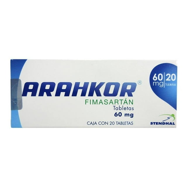 Arahkor 60 mg 20 tabletas