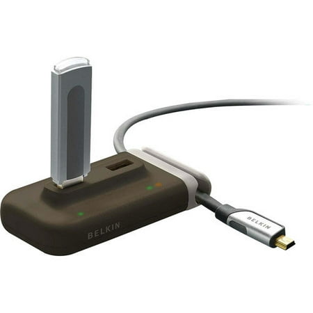 UPC 722868620328 product image for F5U304-BRN Belkin 4 Port USB 2.0 Plus Hub - USB - External - 4 USB Port(s) - 4 U | upcitemdb.com