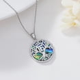 thumbnail image 7 of Coachuhhar 16th Birthday Gifts for Women Sweet 16 Year Old Necklace 925 Sterling Silver Tree of Life Abalone Shell Pendant Jewelry Birthday Gift for Sixteen Year Old, 7 of 7