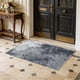 thumbnail image 1 of Alfombra de baño antideslizante de pelo corto con estampado tie-dye – Alfombra de baño de microfibra absorbente con respaldo de TPR, lavable a máquina, de secado rápido, ideal para la entrada, l, 1 of 6
