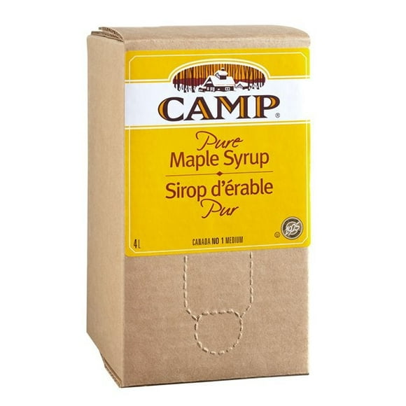 Camp Pure Maple Syrup, #1 | 4L/Unit, 4 Units/Case