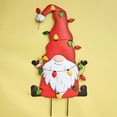 thumbnail image 3 of putnchl Christmas Holiday Garden Gnome Yard Stake With Christmas Lcons Festive Figure Outdoor Garden Decoration, 3 of 3