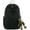 Black, variant on Grunge Aesthetic Canvas Travel Daypack Large Vintage College Rucksack Lightweight Laptop Backpack