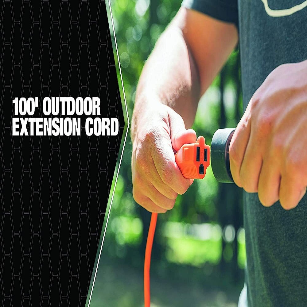 New 25 Foot Heavy Duty Outdoor/Indoor Extension Cord 16/3 Orange USA, 25 FT