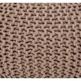 thumbnail image 6 of Lychee Knitted Cotton Pouf Ottoman, 6 of 7