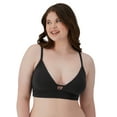 thumbnail image 2 of Hanes Originals Women's SuperSoft Wirefree Longline Triangle Bralette, 2-Pack, 2 of 8