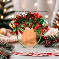 thumbnail image 3 of Dsseng 5/10 Pcs Bandeaux de Noël avec Boules Rouges et Vertes - Plastique Lavable à la Main Sans Plumes Parfait pour Fêtes et Cadeaux, 3 of 7