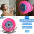 thumbnail image 2 of Altavoz De Ducha Bluetooth 4.0 Resistente Al Agua Altavoz Portátil Manos Libres Con Micrófono Incorporado 2 Horas De Tiempo De Reproducción Botones De Control Y Ventosa Cateissary EL013601-02, 2 of 4