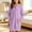 A323 Purple, variant on Xdegoge Kids Girls Long Hoodie Dress Casual Long Sleeve Sweatshirt Tunic Pullover Tops with Henley Buttons and Side Pockets Fall Wear, Size 6-7