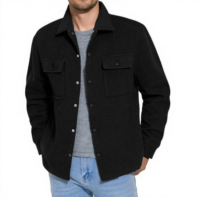 Ceisia Veste de Sport d'Extérieur pour Homme à Capuche à Manches Longues d'Hiver Coupe Régulière avec Bouton Cadeau avec Poches
