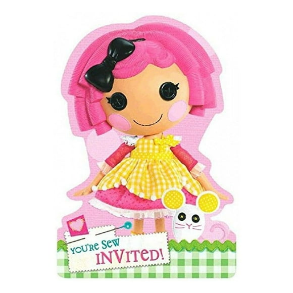Lalaloopsy Invitations (Lot de 8)