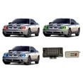 thumbnail image 3 of Flashtech RGB MultiColor LED Halo kit with RF Remote for 95-05 Pontiac Grand Am Headlights, 3 of 7