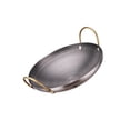 thumbnail image 1 of maytalsory Wok en Acier Inoxydable Marmite Poêle à Ragoût Ustensiles de Cuisine pour Extérieur 8 Pouces, 1 of 9