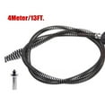 thumbnail image 1 of 13Ft Perceuse Électrique Drain Dragage Ressort Évier Nettoyage Égout Dragage Outil, 1 of 9
