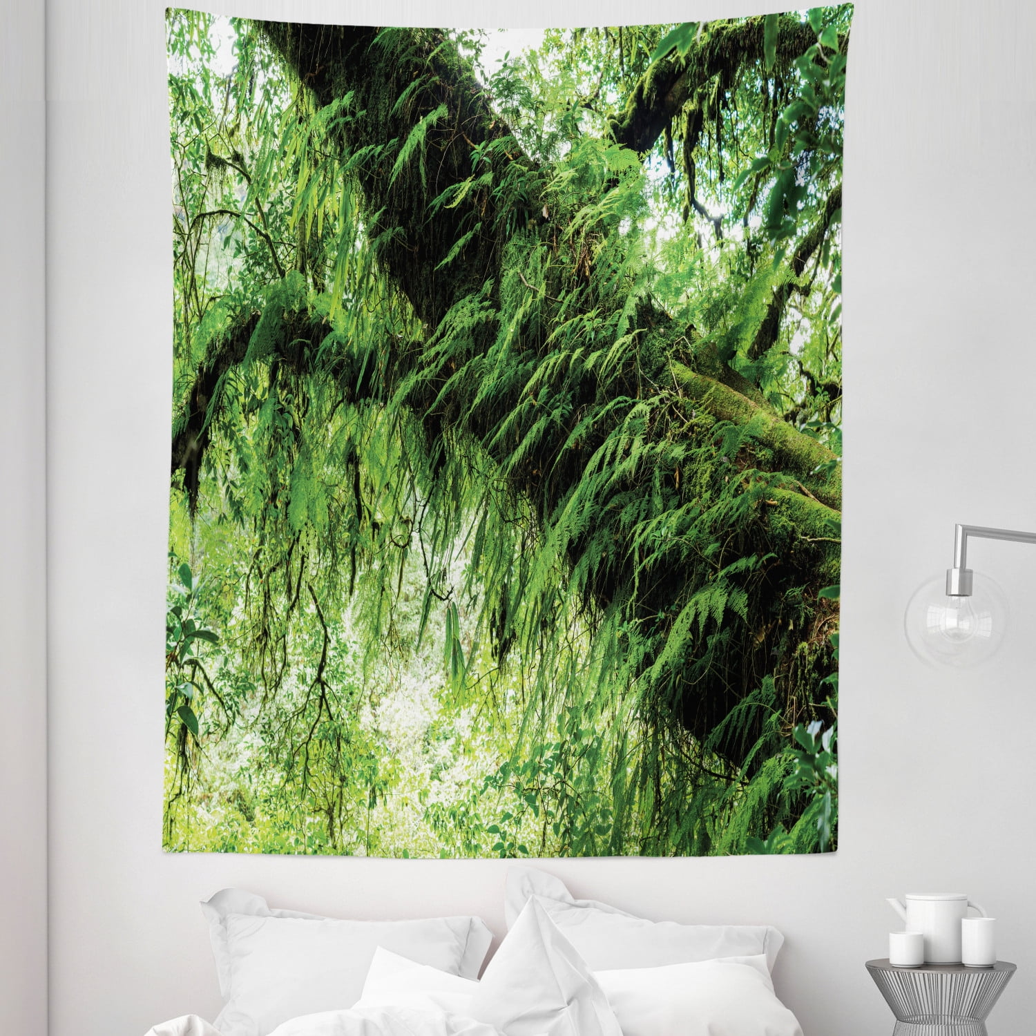 Tropical Tapestry, Idyllic Atmosphere in Tropical Jungle on Springtime ...