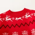 thumbnail image 4 of BULLPIANO Ugly Christmas Sweater for Boy Girls Knit Shirt Crewneck Pullover Funny Holiday Sweater Santa Clause Reindeer Xmas Outfit, 4 of 9
