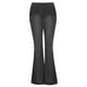 thumbnail image 1 of Pantalones acampanados Prolriy para mujer, de cintura baja, color liso, talla XL, 1 of 8
