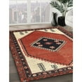 thumbnail image 3 of Ahgly Company Machine Washable Indoor Rectangle Traditional Tomato Red Area Rugs, 2' x 4', 3 of 7