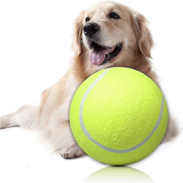 giant tennis ball, pet toy, 24cm signature mega jumbo big durable and useful tennis ball 26-27s