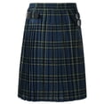 thumbnail image 4 of Birdeem Jupe Plissée à Boutons-Pression pour Hommes, Taille Élastique, Jupe Courte Décontractée, 4 of 7