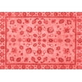 thumbnail image 1 of Ahgly Company Indoor Rectangle Abstract Red Modern Area Rugs, 7' x 10', 1 of 4