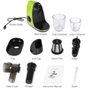 Cirago ZM1504-US Slow Juicer, Green