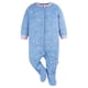 thumbnail image 1 of Gerber Essentials mameluco para bebé peces azul algodón seguro body ropa dormir, 1 of 4
