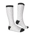 thumbnail image 3 of Balery Cute Rabbit Printed Novelty Socks Men's Women's Crew Socks Sports Socks Knee High Socks Cotton Socks Quirky and Cool Socks, 3 of 9