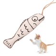 thumbnail image 1 of Cat Toy Fish Flopping Interactive Kitten Catnip Toy Kitten Chew Toy with Rope, 1 of 10