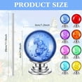 thumbnail image 5 of Enchanting Bead Stakes for Gardens Metal Rods with Crystal and Glass Element, 5 of 8