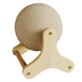 thumbnail image 1 of Natural Sisal Cat Scratcher Toy with Stable Stand and Interactive for Indoor Feline Exercise, 1 of 4