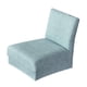 thumbnail image 4 of Funda para asiento de silla con respaldo corto, funda para taburete de bar, para banquetes de cocina Azul, 4 of 8
