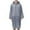 Gray, variant on WRKEKC Back to School Saving Clearance, Men's Outdoor Travel Fashion Adult Raincoat Thick Transparent Evc Raincoat Gray