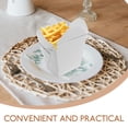 FOMIYES 50Pcs Small Chinese Take Out Boxes with Wire Handle White Paper ...