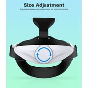 ESYWEN Head Strap for Oculus Meta Quest 2/3/3S with Horizontal Knob Adjustment,VR Headset Accessories