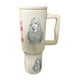 thumbnail image 2 of Termo de acero inoxidable color blanco mate, Taylor Swift, de 1.2 litros con agarradera de silicona, 2 of 4
