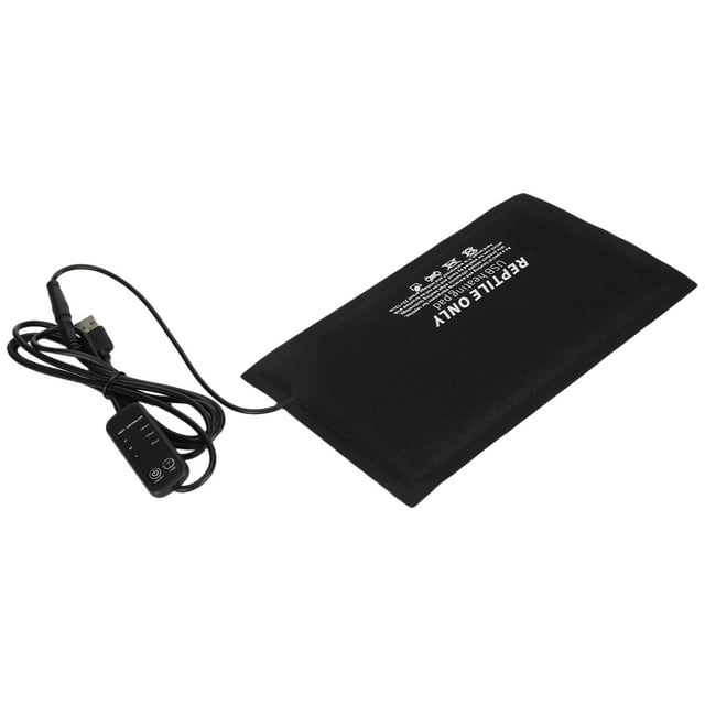Heating Mat For Reptiles, Reptile Heating Pad With Temperature Control Reptiles USB Heating Pad For Heating All Kinds Of Reptiles And Pets S
