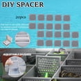 thumbnail image 3 of Fishing Tackle Box 2pack 3700 Waterproof Tray With 20 Removable Dividers Clear Lure Organizer For Swimbaits Hooks And Terminal Storage, 3 of 8