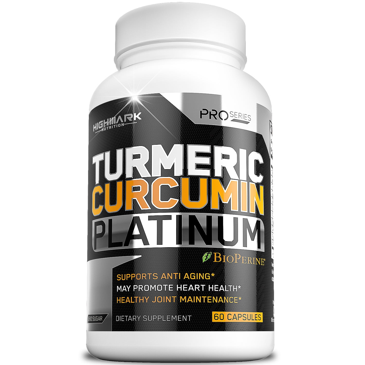 Tumeric Curcumin Supplement with Bioperine, Ginger & Glucosamine Burn