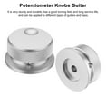 thumbnail image 4 of Uxcell Aluminium Potentiometer Knobs 1/4"x1.5", Volume Tone Control Knobs, Silver, 4 of 7